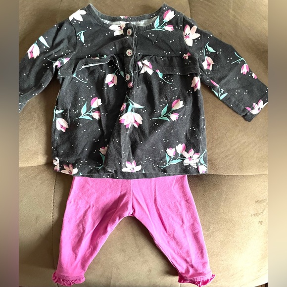 Carter's Matching Sets 6 Months Baby Girl Infant Set Outfit Top And
